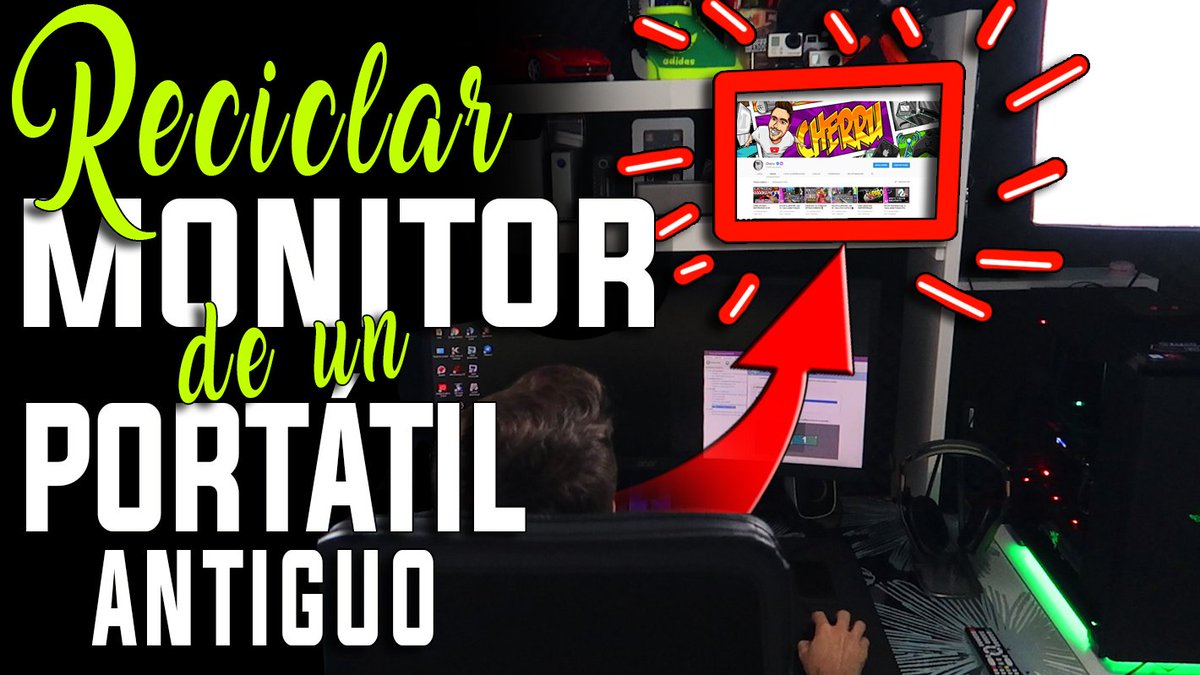 [Cherru] Cómo reciclar la pantalla de un portátil antiguo y darle una segunda vida como monitor: youtu.be/hzvErUz8WRA RTs serían geniales