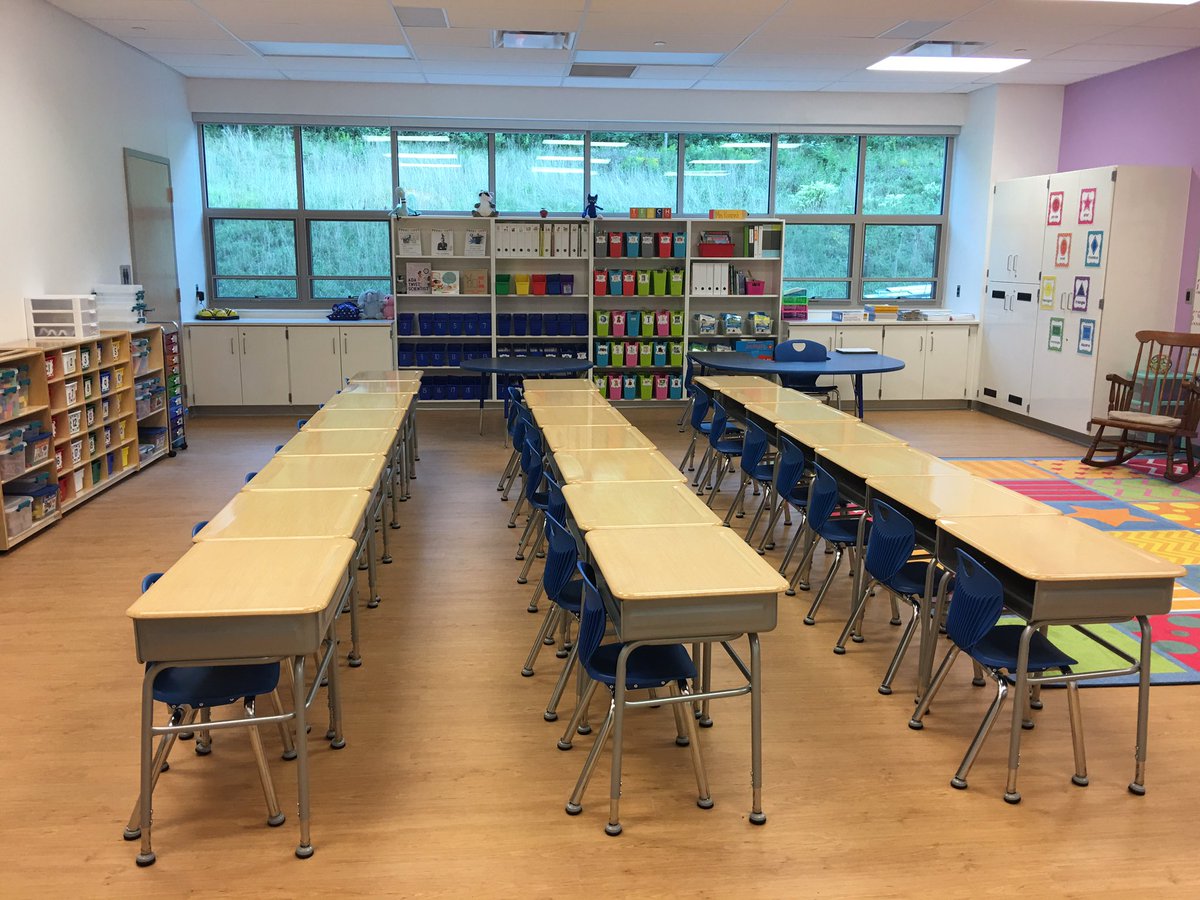 JenK3131's tweet photo. I am so lucky to be a part of this amazing school!  I can't wait for the kids to see it finished!  A few classroom pics... #MontourProud https://t.co/L8FmKjfuyl