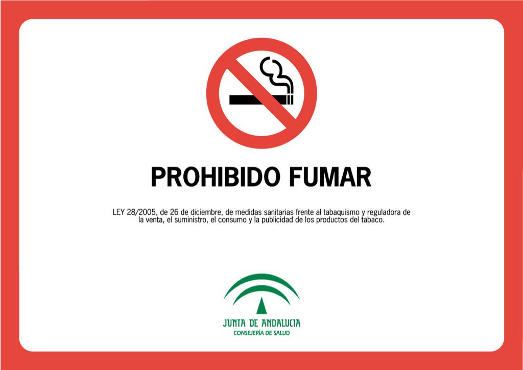 HospitalUVRocio on X: Recordamos: prohibido fumar en todo nuestro recinto  sanitario. Es por tu bien y por el de los pacientes. Ayúdanos   / X