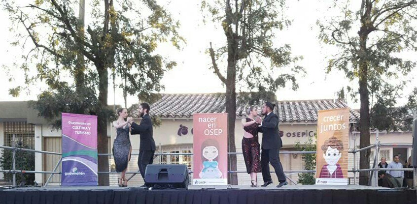 OsepMza's tweet photo. Previa artística de la inauguración de la nueva sede #OSEPCerca Guaymallén.🏡👪 Disfrutando de un espectáculo de tango con la @MuniGuaymallen https://t.co/aDKVX23nSq