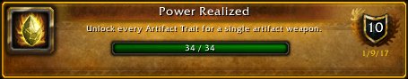 LilaCroft's tweet photo. I just earned the [Power Realized] Achievement! #Warcraft https://t.co/sB6sMv4uP8