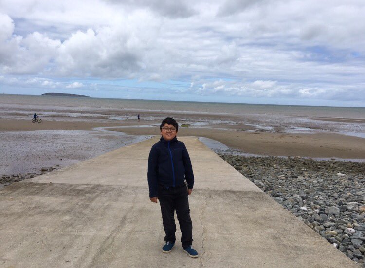 KayFestejo's tweet photo. @StBernsPrimary Brent wants to know how does it feel to be stucked in the quicksand'ish? #JuniorExplorer #exploringLlanfairfechanbeach https://t.co/bPG9b6Nvpn