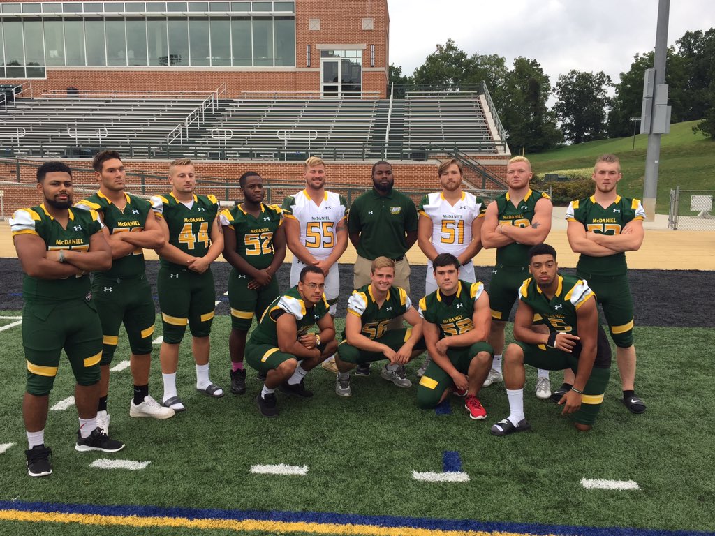 CoachGeeWhite's tweet photo. The most savage LB core in the Centennial Conference #LBC #SavageNotAverage #GreenTerrorFootball #TerrorRising https://t.co/MDvMaLfNSM