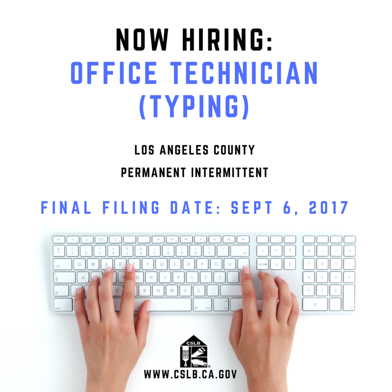 CSLB's tweet photo. CSLB is hiring! Take a look at our website for a full list of vacancies or to sign up for email alerts: https://t.co/ZuycB2m9Ku #FindAJobFri https://t.co/7jyA1sEpxA