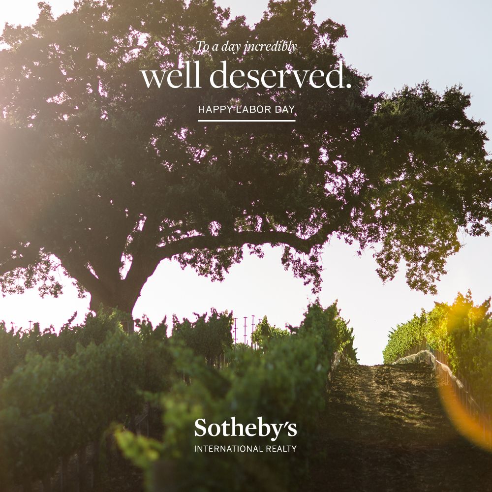 sothebyshomesny's tweet photo. Enjoy a well deserved Labor day weekend! https://t.co/MQJETtGykB