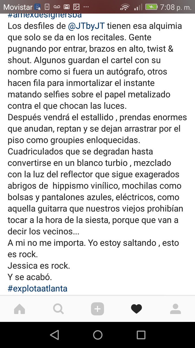 Mí reseña sobre <a href="/JTbyJT/">NOT TO BE UNDERSTOOD</a> <a href="/designers_ba/">DesignersBA</a> acá 👇
My Generation
Más en Instagram
#amexdesignersba 
<a href="/GrupoMassAr/">GRUPO MASS</a>