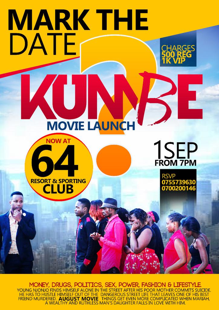 eldoretyetu's tweet photo. Kumbe Movie launch about to Go live #kumbe #Eldoret #64resort #kumbethemovie https://t.co/yRl0QUdaR8