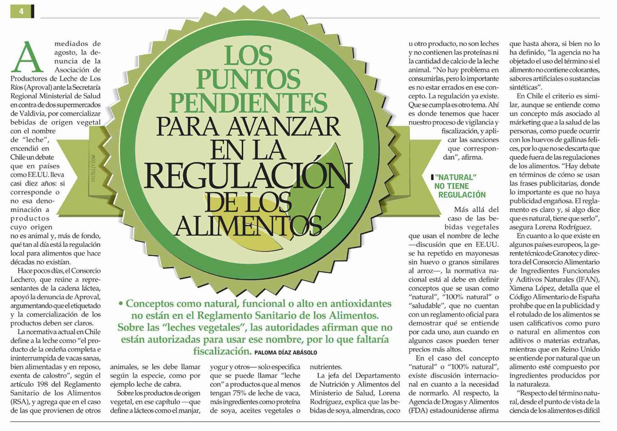 T_Trincado's tweet photo. Regulación de los Alimentos https://t.co/Gi4uAbRM34