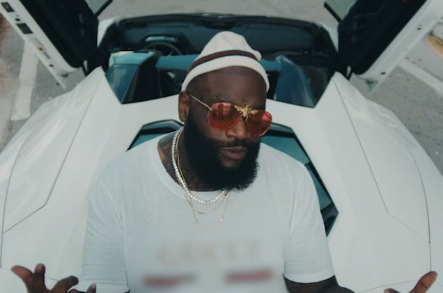 billboard's tweet photo. Watch Rick Ross &amp; Meek Mill live the boss life in "Lamborghini Doors" video https://t.co/Qtxxe77awu https://t.co/5vtHCqJtXX