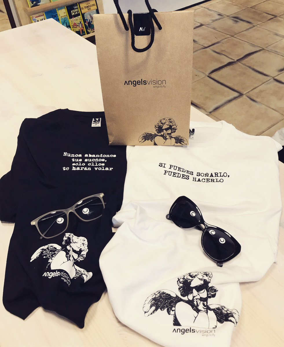 angelsvisionco's tweet photo. Ahora con la compra de tus gafas 🤓😎, te regalamos una camiseta con la frase que más te guste. Molamos y lo sabes 😜👉 #camisetas #regalo https://t.co/V5ihi5svUG