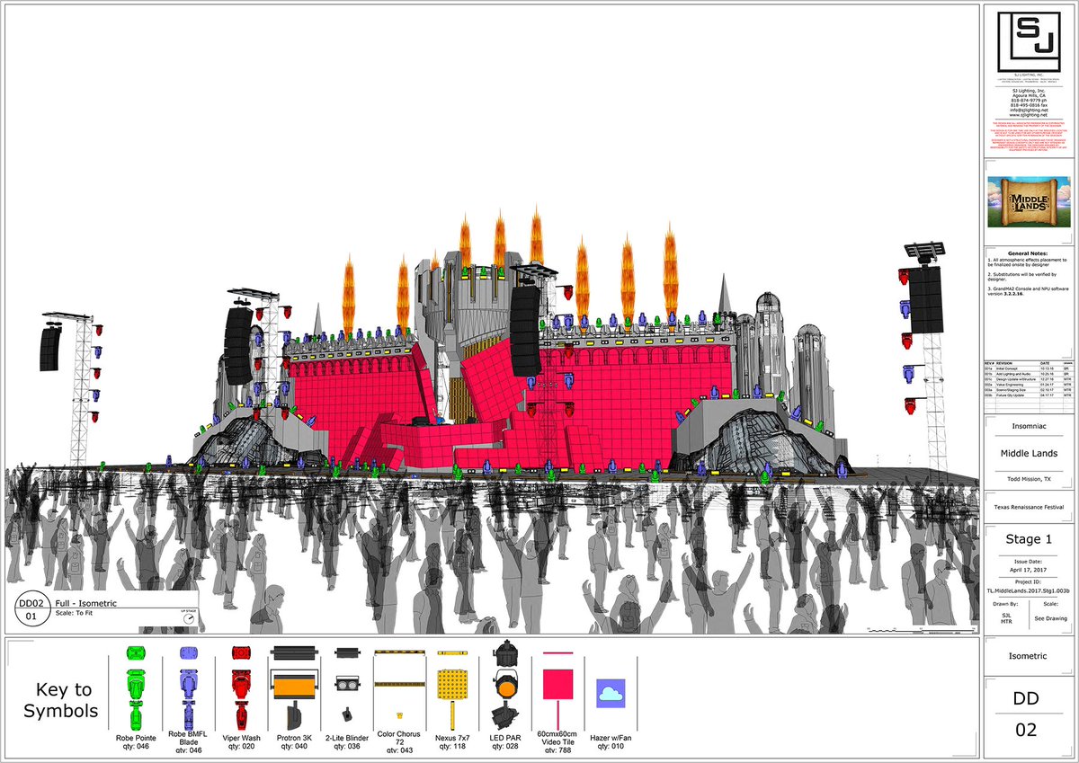 livedesignmag's tweet image. Production/lighting designer Steve Lieberman shares #lightingplot for Middlelands 2017 goo.gl/rvCwRw