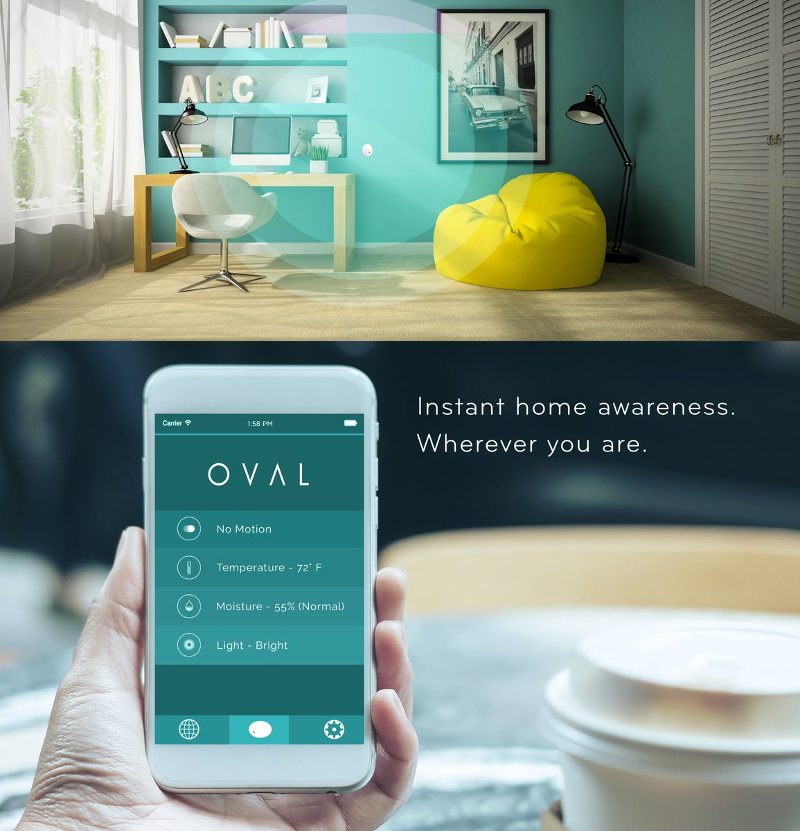 OVAL_Sensor's tweet photo. Watch over your home from wherever you are this #labordayweekend 

https://t.co/JlcIp1ADxK

#OVAL #smartsensor #peaceofmind #airbnb https://t.co/WQPLhSeMoe