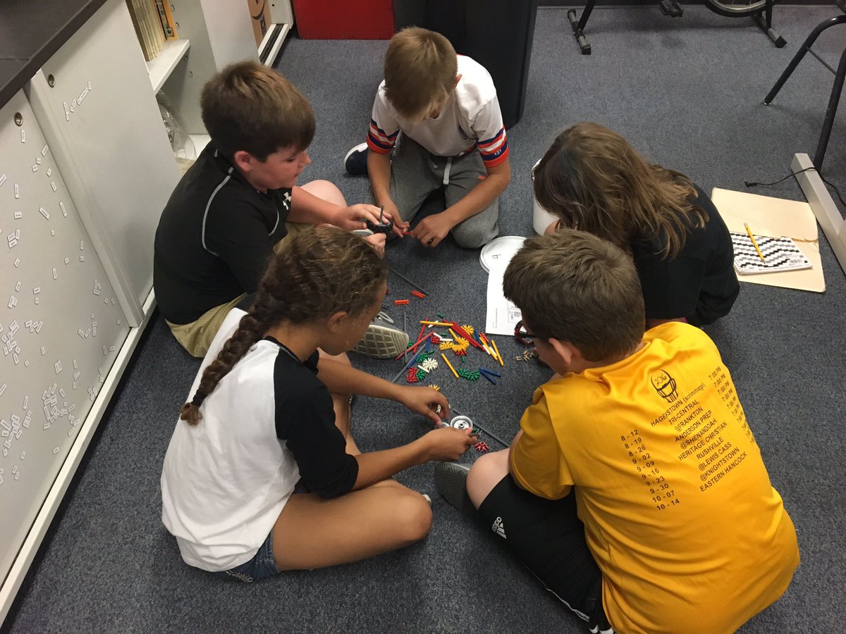 Building our vehicles and learning about motion and design.