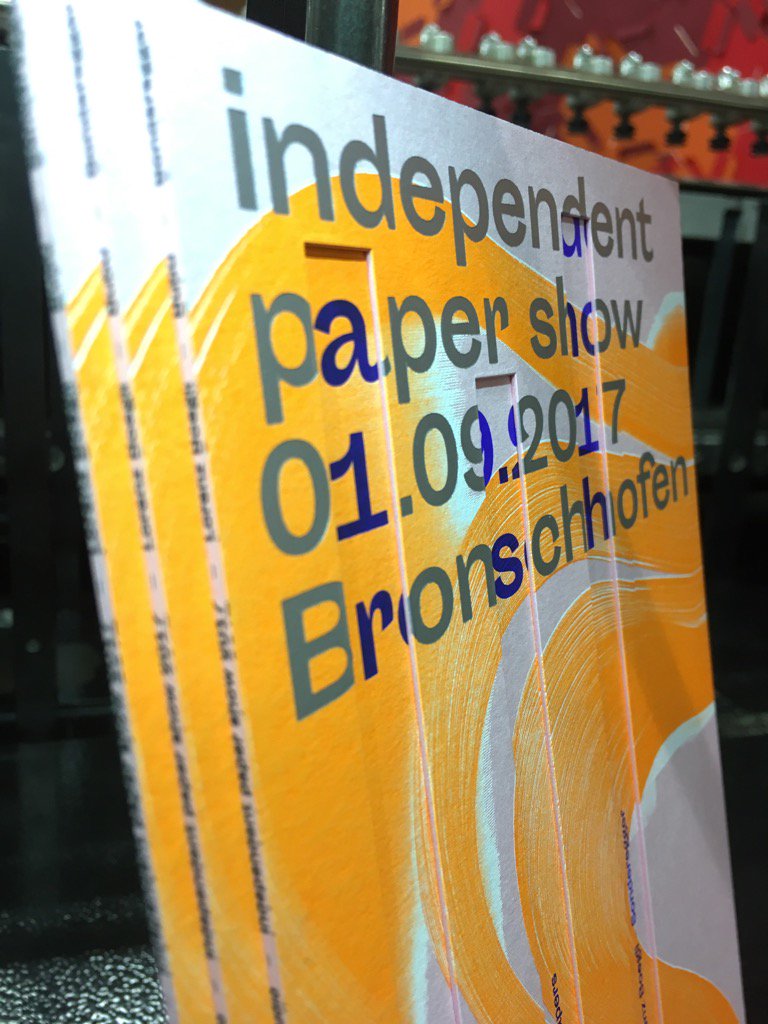 haslam_john's tweet photo. Beautiful invite for #papershapers @GFSmithpapers @colorplanpapers designed by @Artworklove https://t.co/ku5Hw1qoql
