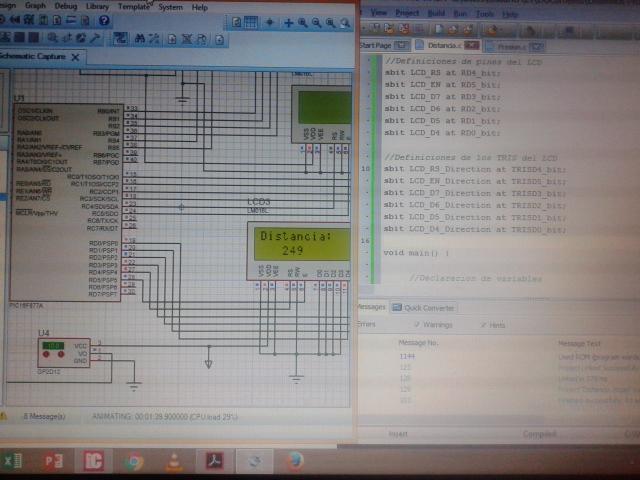 RocRolando's tweet image. Un ratico practicando #LenguajeC #MikroC #Proteus #Electronica