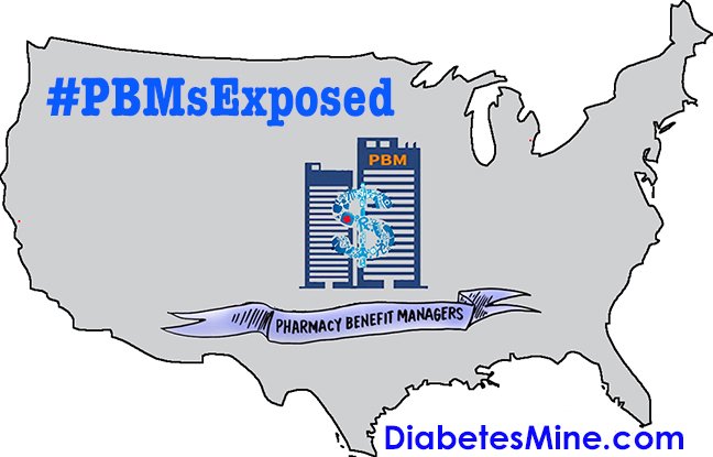 DiabetesMine's tweet photo. Beyond Pharma, targeting PBMs is 1 piece of puzzle in addressing skyrocketing insulin prices. #PBMsExposed https://t.co/lNgkf7wsVI -MH https://t.co/HxiQbVE0MI