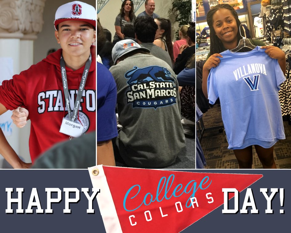 SuperCamp's tweet photo. Are you repping your #SuperCamp2017 swag for #CollegeColorsDay?? https://t.co/t1sMRNwxIw