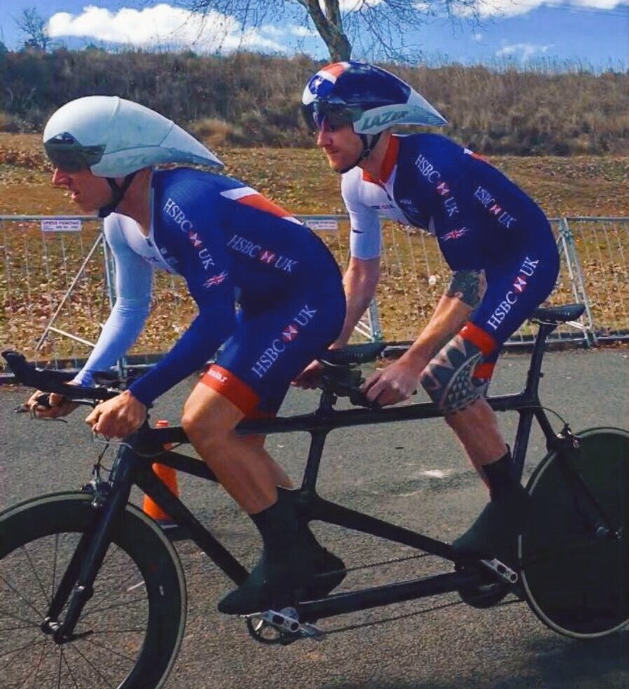 Despite a dropped chain for <a href="/a_duggleby/">Adam Duggleby MBE</a> today <a href="/Ed_Clancy/">Ed Clancy OBE</a> couldn't get past and settled for joint 2nd in South Africa. #Paracycling2017 🇿🇦