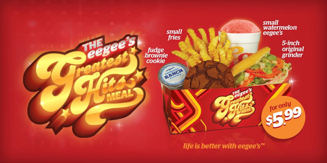 Eegees menu 2024