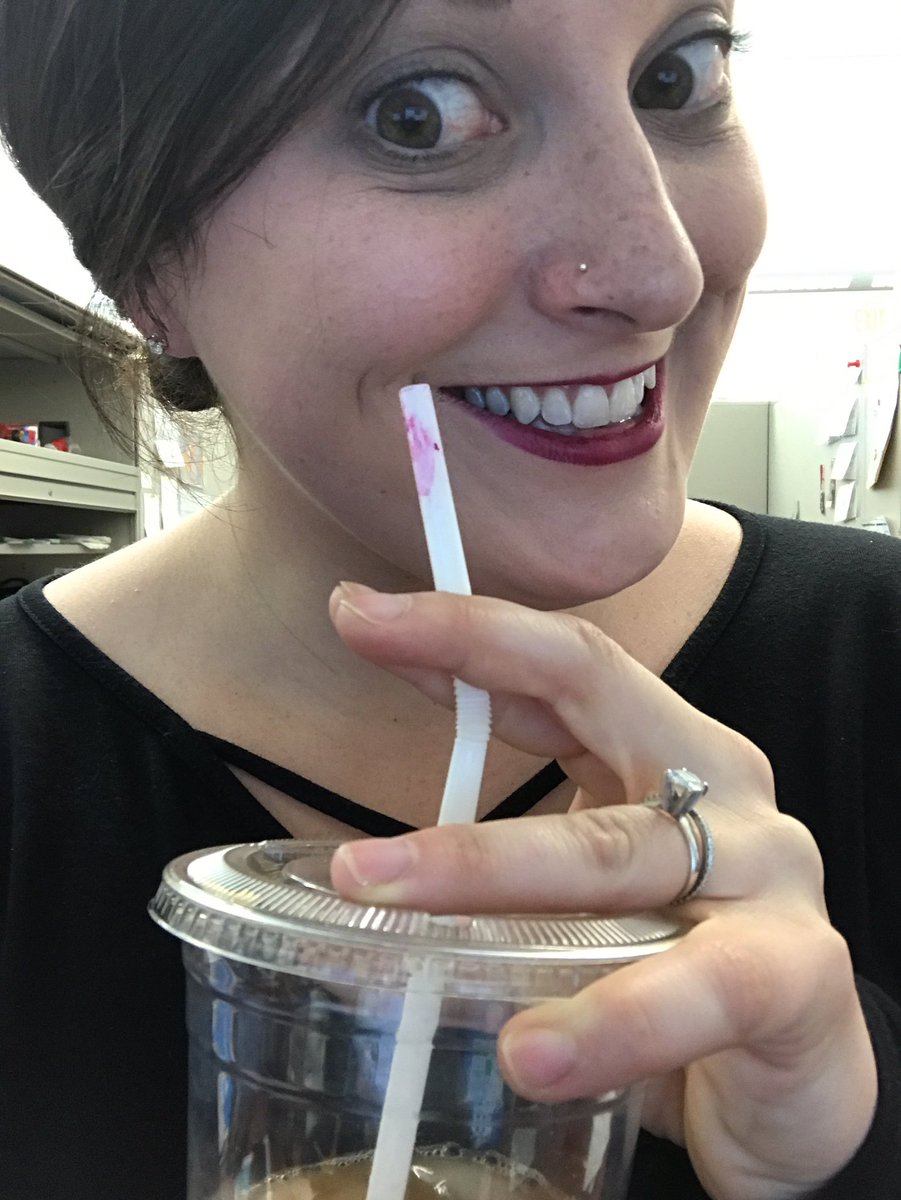 Whitjoseph's tweet photo. How I mark my coffee #lipstickproblems @NARSissist #ScarletEmpress https://t.co/c2T5ItklI5