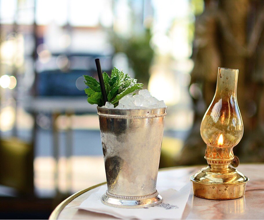 What are you drinking for the start of #nationalBourbonmonth? We are remembering a fantastic Mint Julep from <a href="/PoliteSanDiego/">Polite Provisions</a>. Cheers!