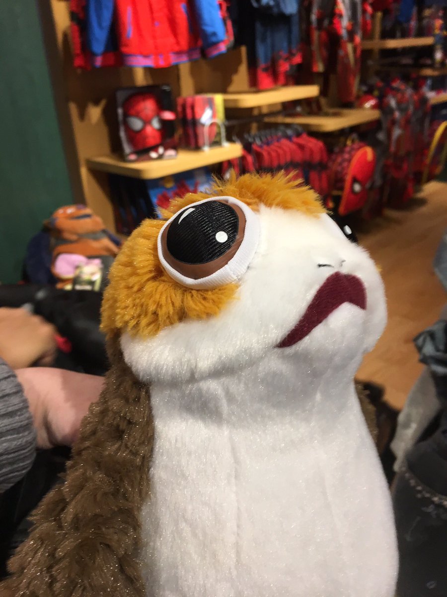 PattyBones2's tweet photo. PORG PLUSHIE!!!  #FOTForceFriday @DisneyStore #FangirlFlail! https://t.co/ErtyaBHshT