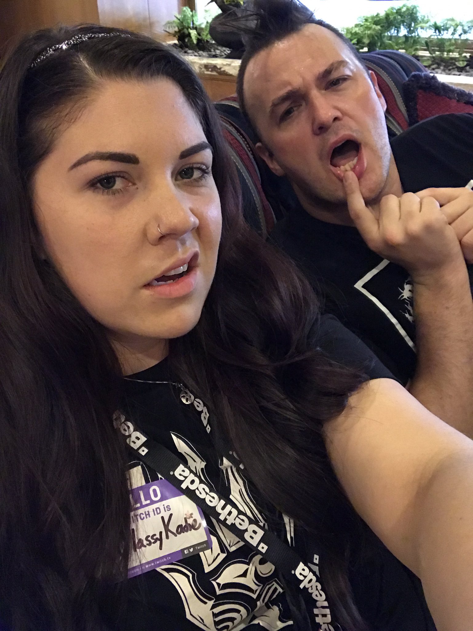 ClassyKatie on X: We found a porn couch waiting for @SkyhookArt . Cue the  music hookers. t.coESPz3ocCE2  X