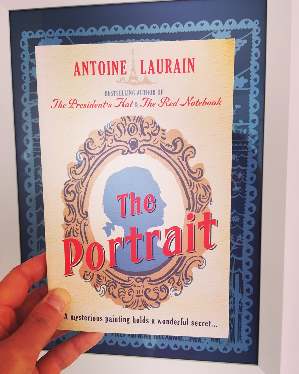 KatherineSunde3's tweet photo. Couldn't resist buying #theportrait #antoinelaurain #gallicbooks -loved #therednotebook ! https://t.co/GwsEclP17h