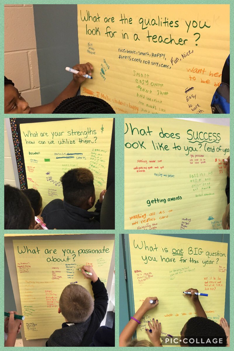 locklearg1015's tweet photo. 5 questions to ask your students at the start of the school year! I learned so much from this!#whrbears @BoucherLauren @gcouros #IMPCS https://t.co/8XuGJ4zAeO
