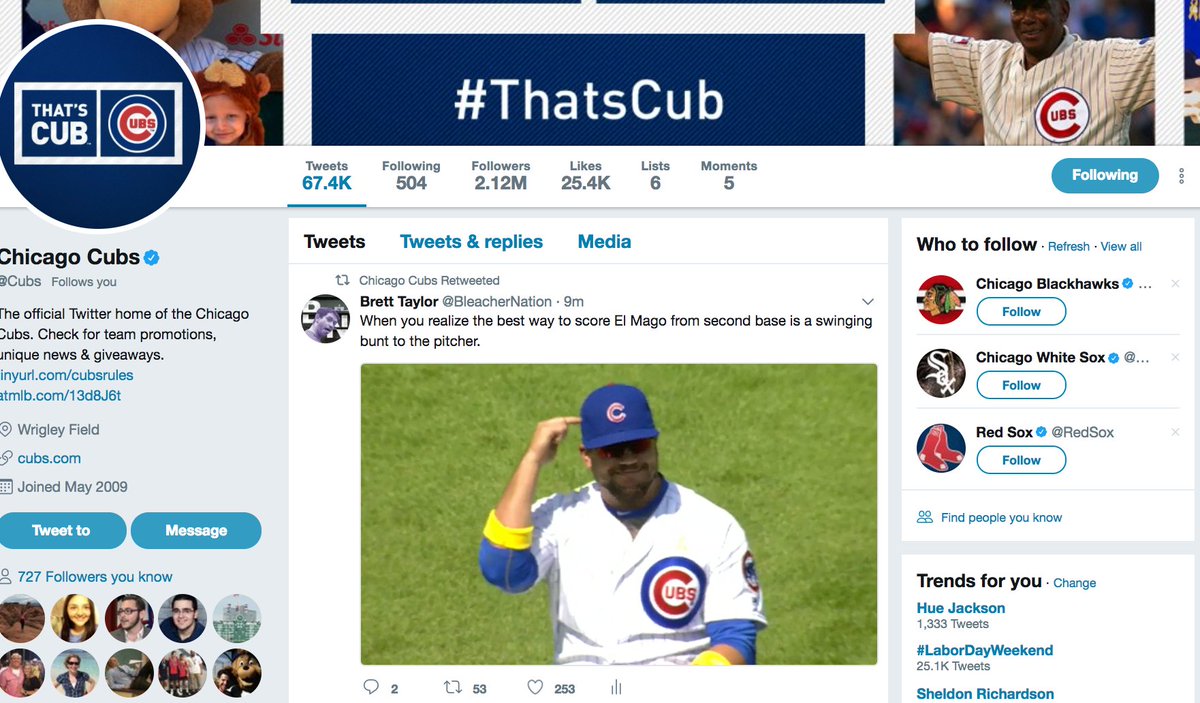 BleacherNation's tweet photo. Dear @Twitter @premiumbusiness, it me https://t.co/TiU2v5EixQ