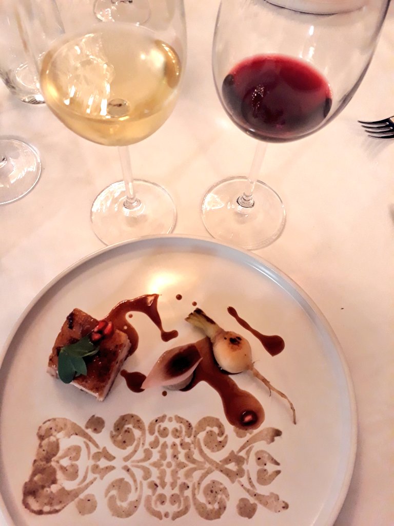 The Witty Wine Woman (@wittywinewoman) on Twitter photo On to the Koelbroek pork belly, sweet potato milk tart, rose water onion, smoked fynbos honey jus with <a href="/Beaumontwines/">Beaumont Winery</a> On to the Koelbroek pork belly, sweet potato milk tart, rose water onion, smoked fynbos honey jus with <a href="/Beaumontwines/">Beaumont Winery</a>