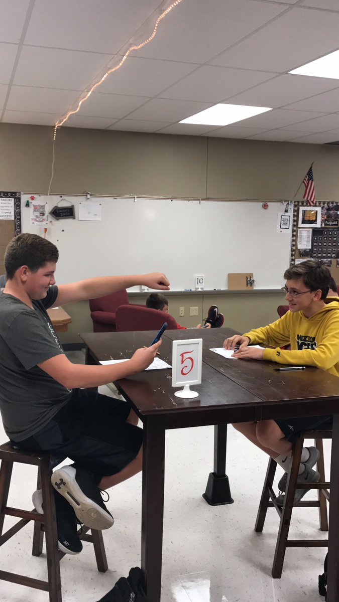 hodgetech's tweet photo. We imitated and timed ourselves texting and driving today.  Calculating distance traveled in that time next wk.  Stay tuned! #stjtigerpride https://t.co/EDxPpIvR4V
