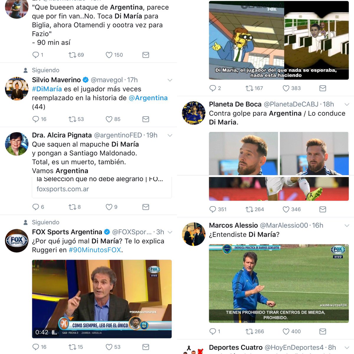 FCBComunidad's tweet photo. Este es el jugador "estelar" que traerá el #Barça están son las opiniones de los argentinos #BartomeuDimisión #DiMaria un pecho frío total https://t.co/nNXP1aoieS