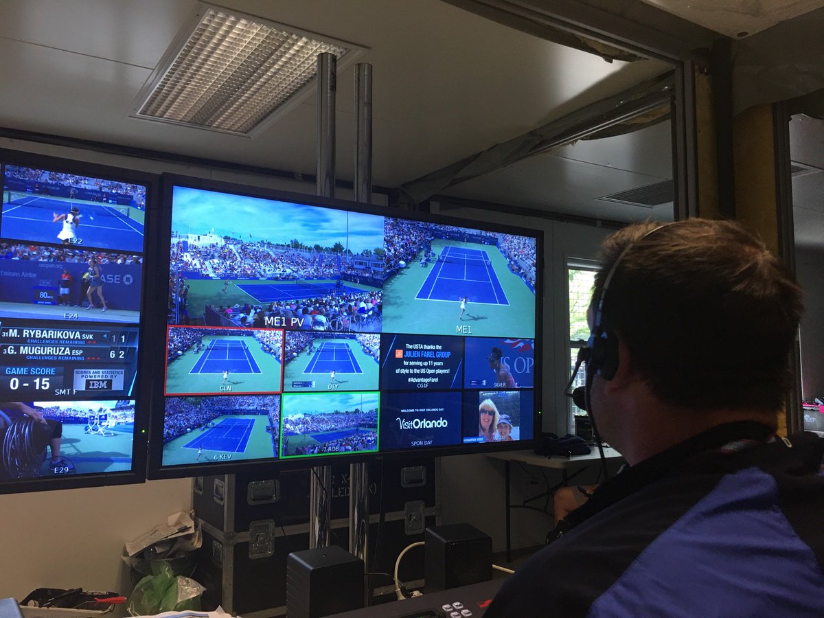NextLevelVid's tweet photo. Pumped to be helping @BirdsEyeSports with production of the #UsOpen https://t.co/az1COZJ07Q
