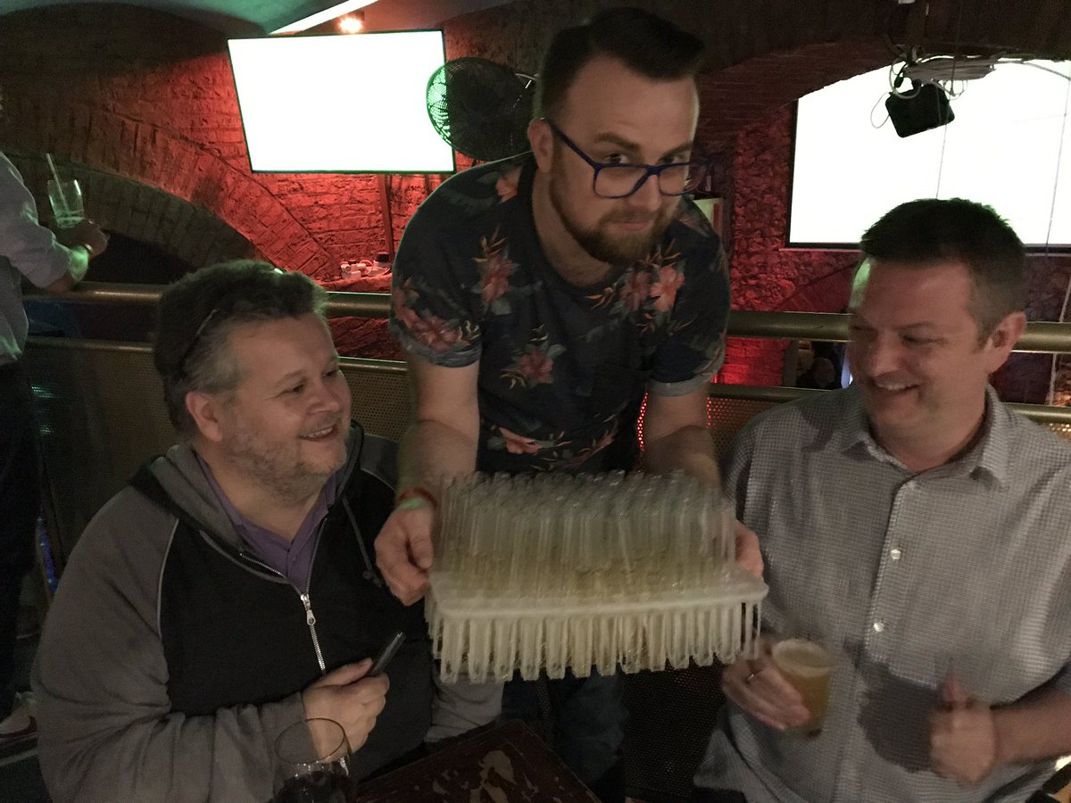 joc1954's tweet photo. Wodka temptation at  #POUG17  party. @brendantierney @ChandlerDBA https://t.co/3qvYEWBaWo