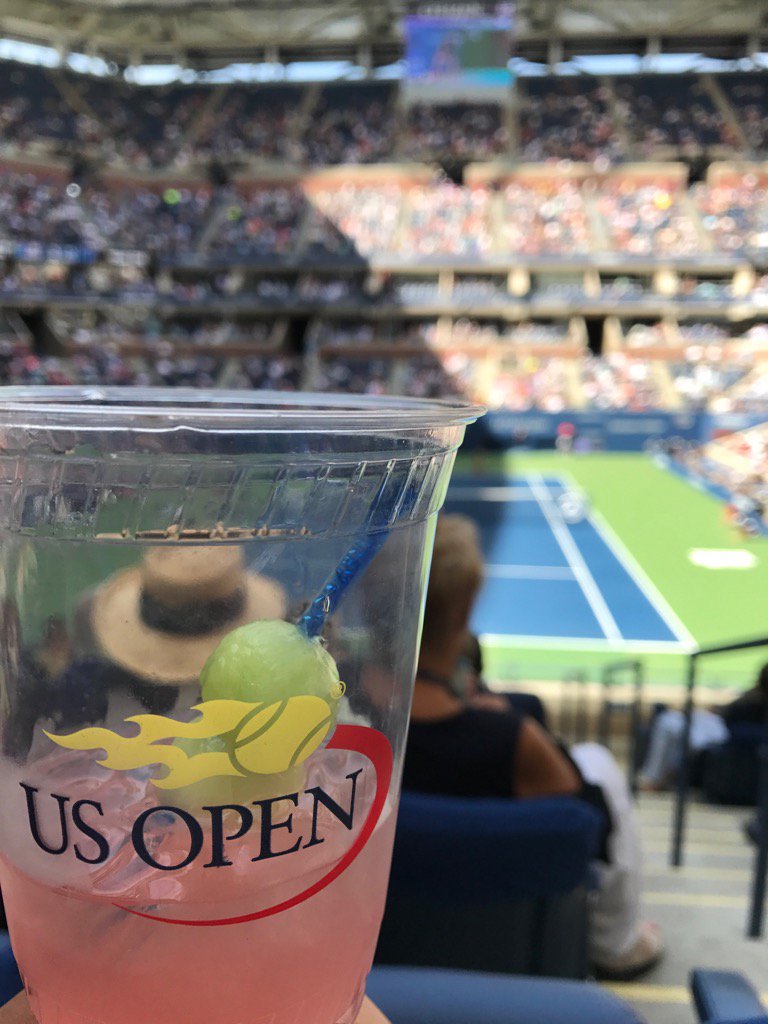 TammyFiller's tweet photo. Come out to @usopen @usta on Tuesday to see ultimate doubles partners @hodakotb @KathieLGifford serve up honey deuce https://t.co/aeM5Lke4m6