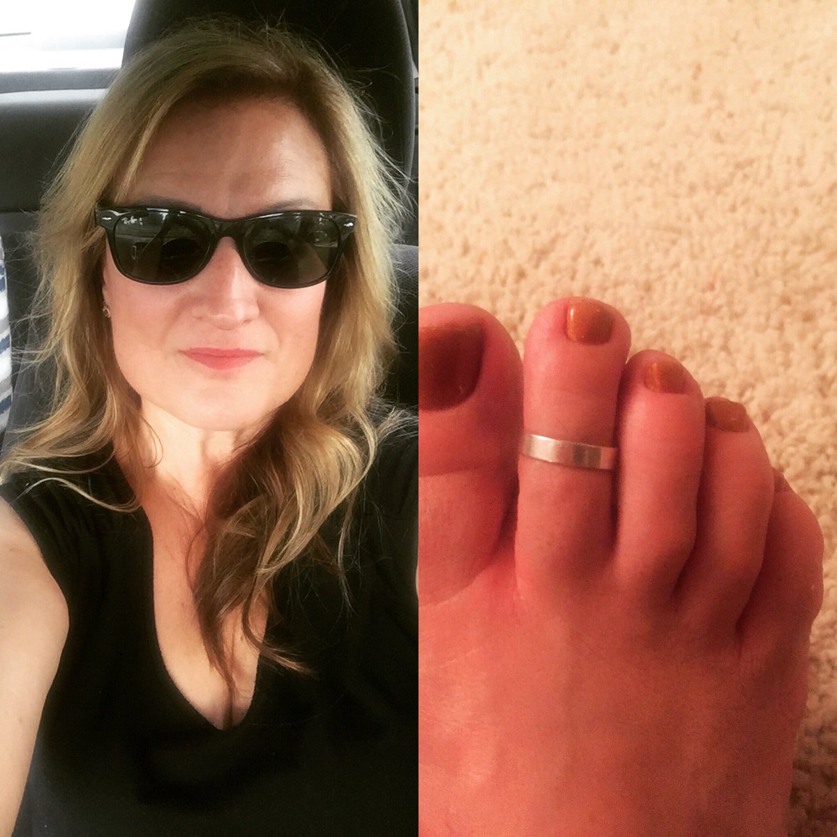 When it's a hair and pedicure day