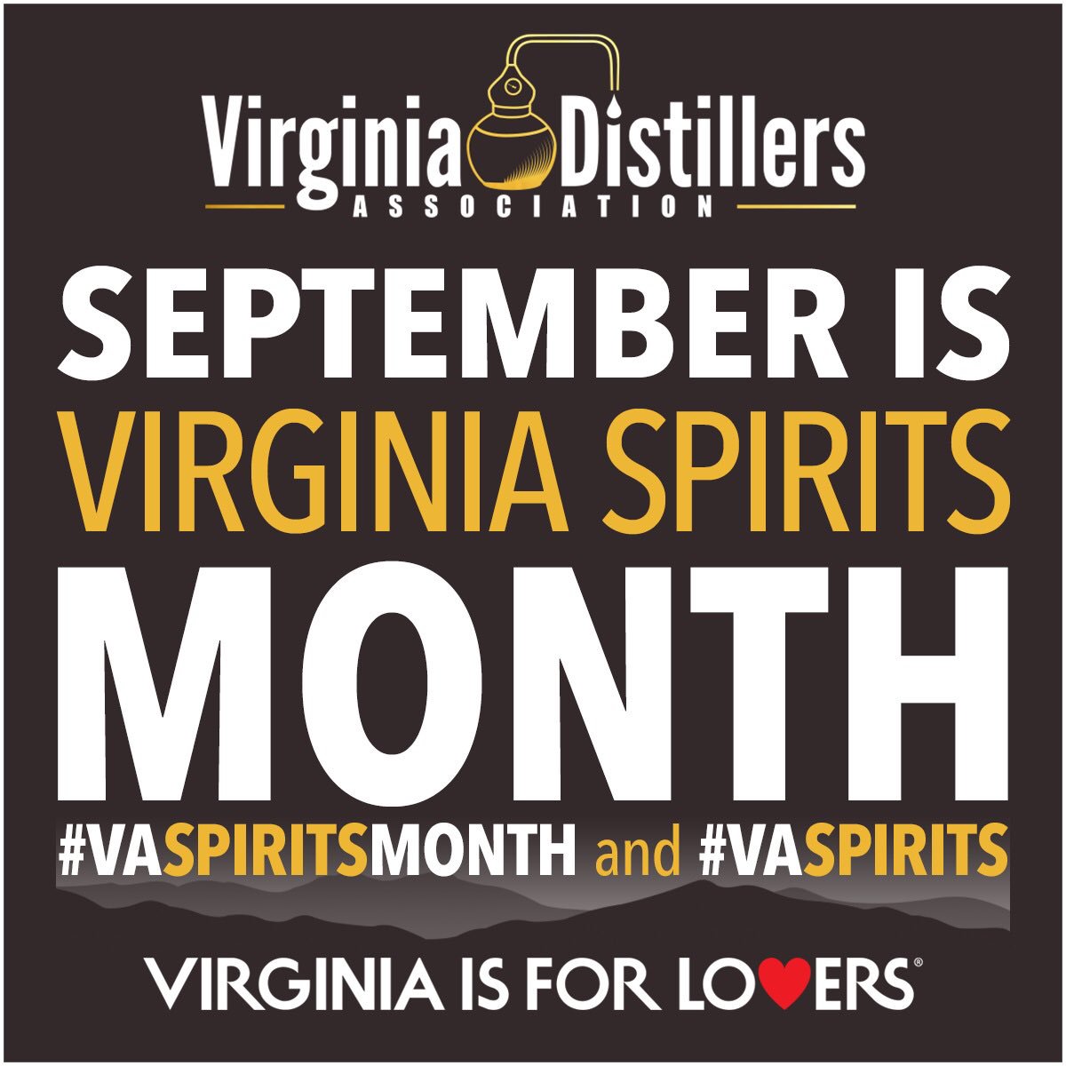 Perhaps we're bias, but September IS the BEST month of the year! Let's all plan to live a little more local &amp;  celebrate #VaSpiritsMonth 🥃🍸🍹