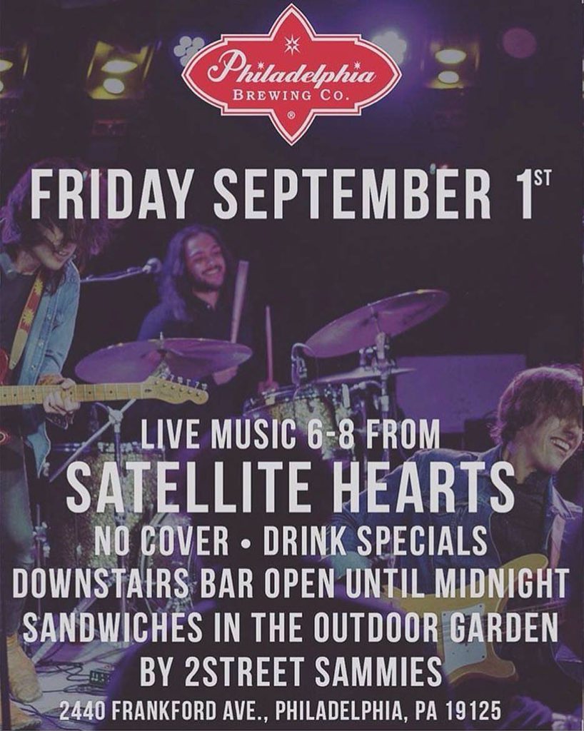 Calling all Philly music lovers join us <a href="/PhillyBrewing/">Philadelphia Brewing</a> tonight. #musiclovers #tgif #phillyfines 🍺🍺🍺🍺🍺🍺