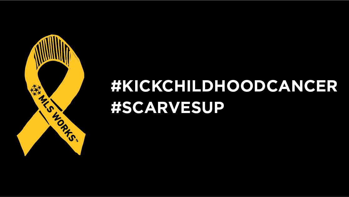 ChicagoFire's tweet photo. Help #KickChildhoodCancer in September! @MLSWORKS will donate 💲1 to Children's Oncology Group for every tweet that includes #ScarvesUp. https://t.co/DeeR8N4dUf