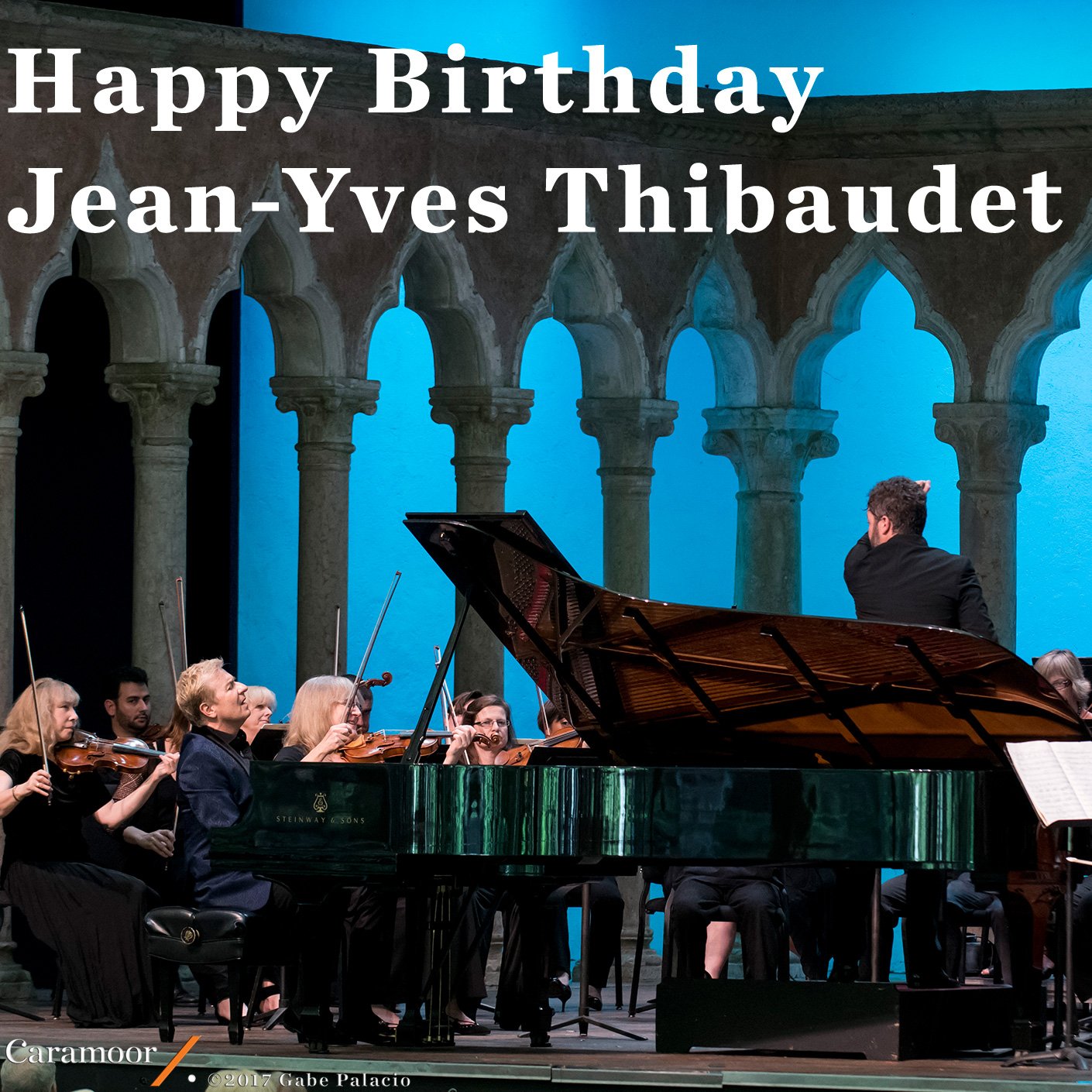 We want to wish a very happy birthday to Jean-Yves Thibaudet! 