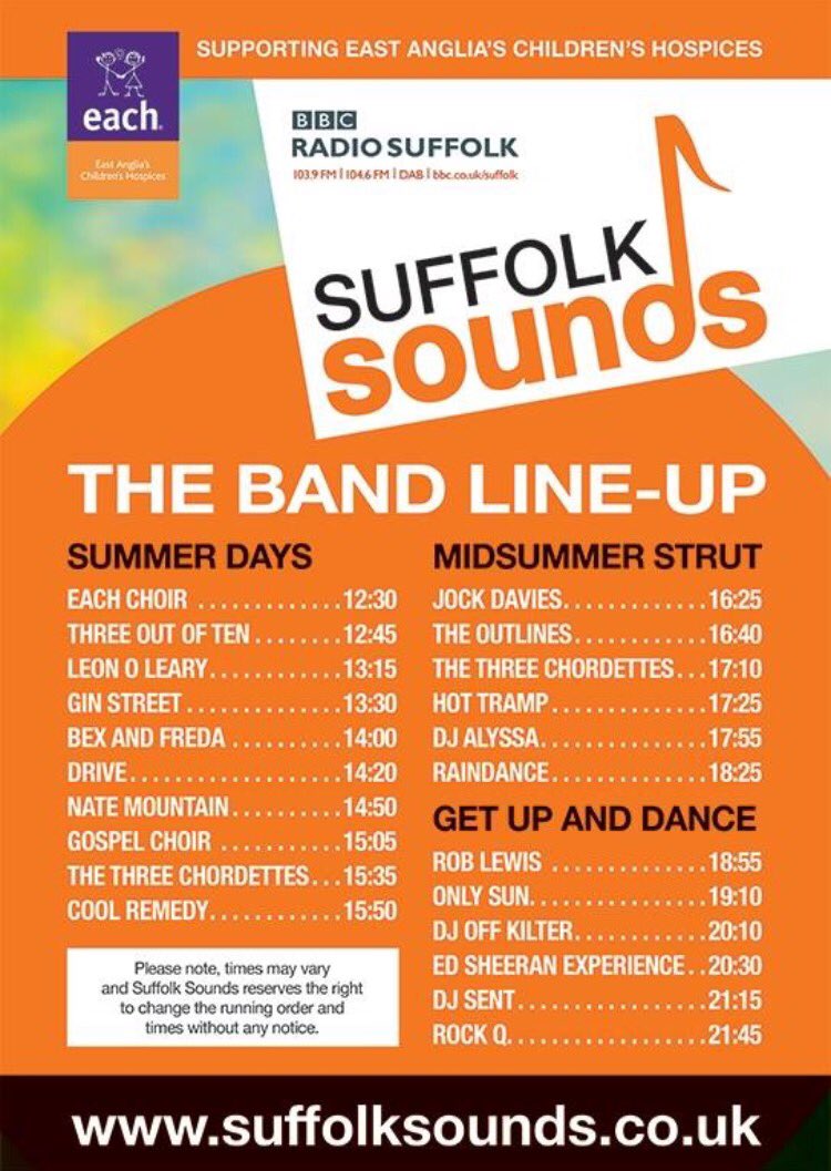 ThreeChordettes's tweet photo. We are looking forward to performing at the #SuffolkSounds music festival at @TrinityParkUK tomorrow afternoon! https://t.co/qBZKhocDuT