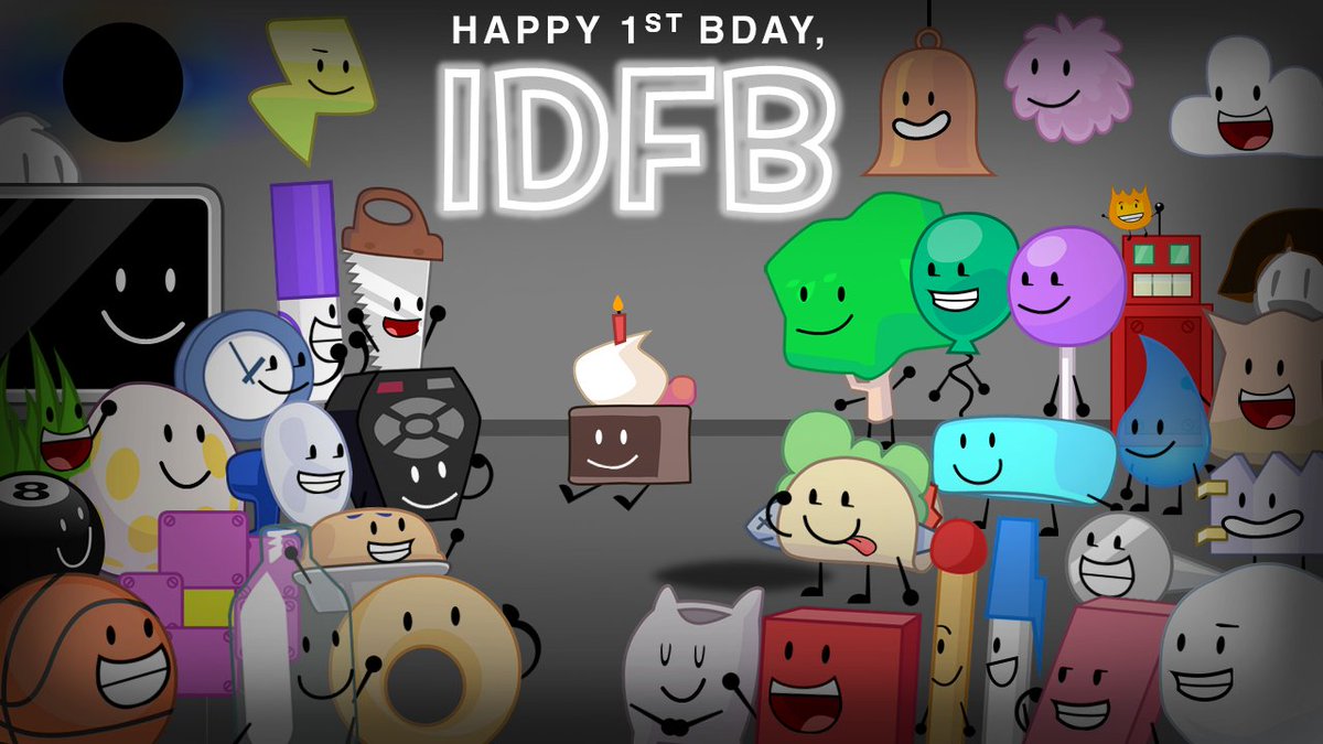 Character birthday. IDFB 1. IDFB BFDI. Jacknjellify. IDFB Intro.