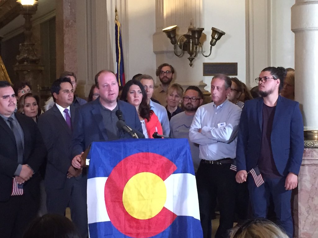 RepJaredPolis's tweet photo. I will #DefendDACA until Congress does its job &amp; creates a permanent solution to our broken immigration system. https://t.co/1dnUpjgMDw https://t.co/Ic8WcQ3Vvu
