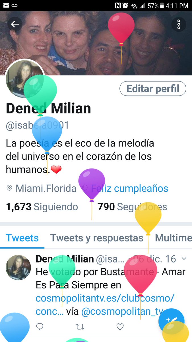 isabela0901's tweet photo. Entrar y ser recibida así,happy birthday yo me 😂😂🍹🎂 https://t.co/AtCc6QgnOv