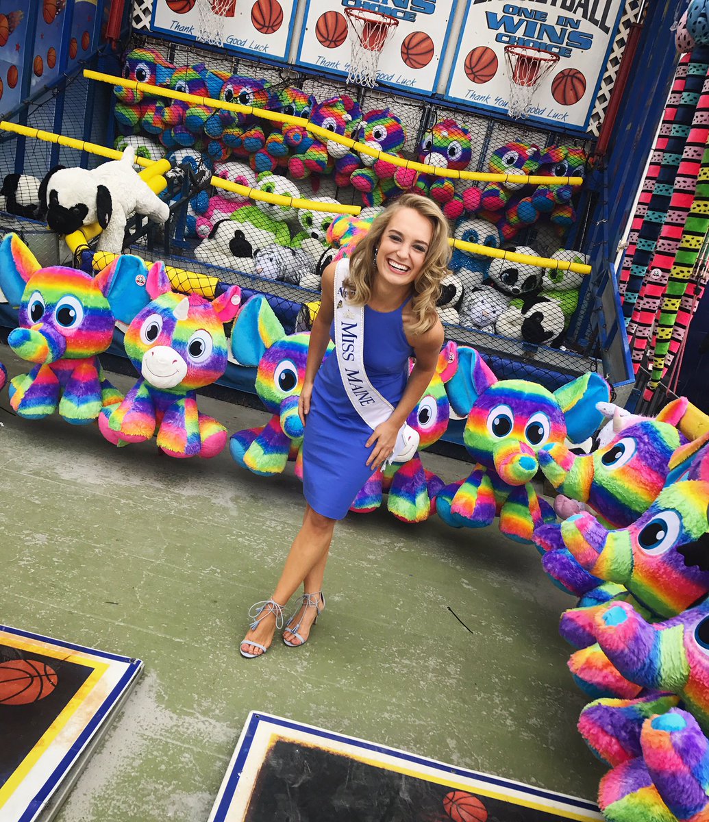 BEST DAY EVAAA🍭🦋🦄 just finished filming what will air on tv 9/10 on ABC at 9pm ET 🙌 #missamerica #missmaine