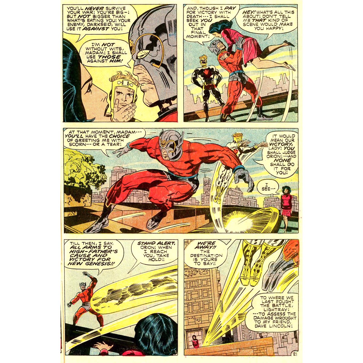 Behind the Scenes!

New Gods #9

Words, Pencils &amp; Edits - Jack Kirby

Inks &amp; Letters - Mike Royer