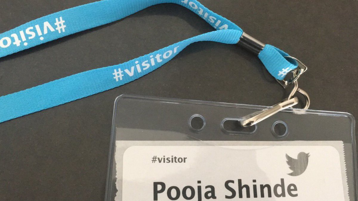 poojaxshinde's tweet photo. Tweeting from #twitterhq 
How can one miss this one! 
#visitor #twitter #LoveWhereYouWork #reasontotweet @Twitter https://t.co/oAlLkTAuQP