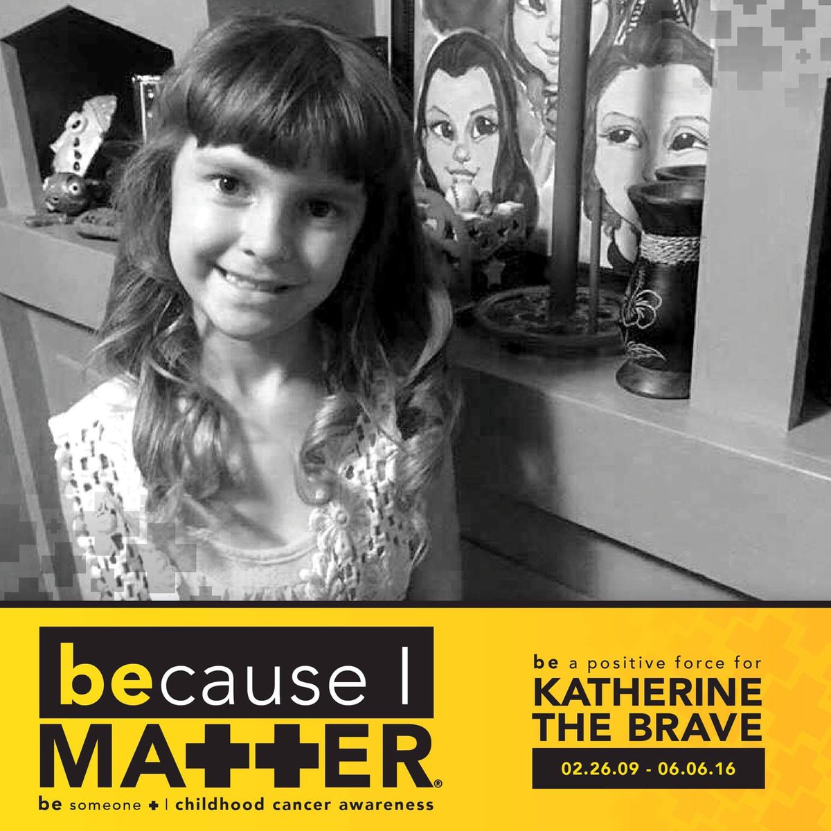 Katie_The_Brave's tweet photo. #BecauseShesGone and #BecauseSheMattered. Share her pictures and her story, change your profile pic #KatherineTheBrave #BeSomeonePositive https://t.co/wqKExncNkB
