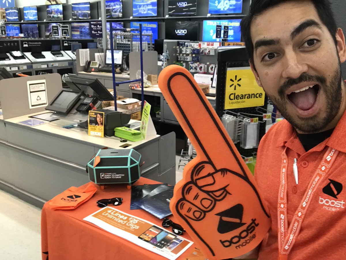 sprjoecast's tweet photo. It's #ZTEBoostDay in Wal-Mart and the deals couldn't be better! New phone and free month of service!  @ATeams_Mrs_T @lefebvre_jim https://t.co/XETrq8GkTk
